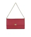 Dolce & Gabbana Logo Details Handbag In Red