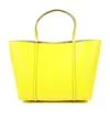 Dolce & Gabbana Logo Details Handbag In Yellow
