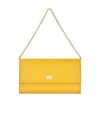 Dolce & Gabbana Logo Details Handbag In Yellow