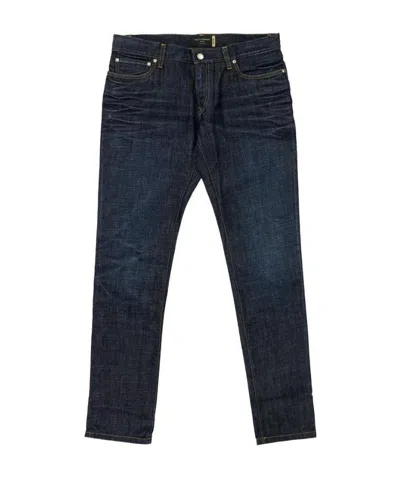 Dolce & Gabbana Logo Details Jeans In Black