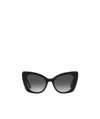 Dolce & Gabbana Dg4405 Butterfly-frame Acetate Sunglasses In Black