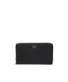 Dolce & Gabbana Logo Details Wallet In Black