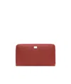 Dolce & Gabbana Logo Details Wallet In Red