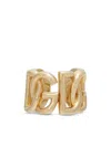 Dolce & Gabbana Logo Polished Earcuff In Metallic