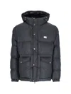 Dolce & Gabbana Giubbotto Imbottito Con Cappuccio In Black  