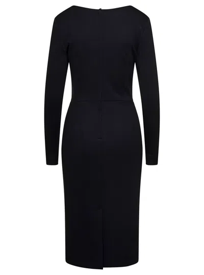 Dolce & Gabbana Logo Dress In Black