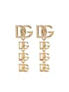 Dolce & Gabbana Logo Drop Earrings