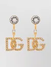 Dolce & Gabbana Rhinestone-embellished D & G Earrings
