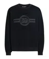 Dolce & Gabbana Sweatshirt With Embroidery In Blue