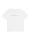 Dolce & Gabbana Logo-embellished T-shirt In White
