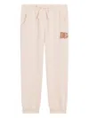 Dolce & Gabbana Logo-embellished Track Pants In Neutral