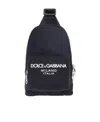 Dolce & Gabbana Logo-embossed Belt Bag In Black