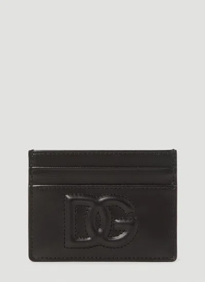 DOLCE & GABBANA LOGO EMBOSSED CARDHOLDER