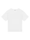 Dolce & Gabbana Logo-embossed Crew-neck T-shirt In White