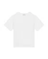 Dolce & Gabbana Logo-embossed Crew-neck T-shirt In White