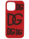 Dolce & Gabbana Dg Logo Iphone 13 Pro Max Case In Red