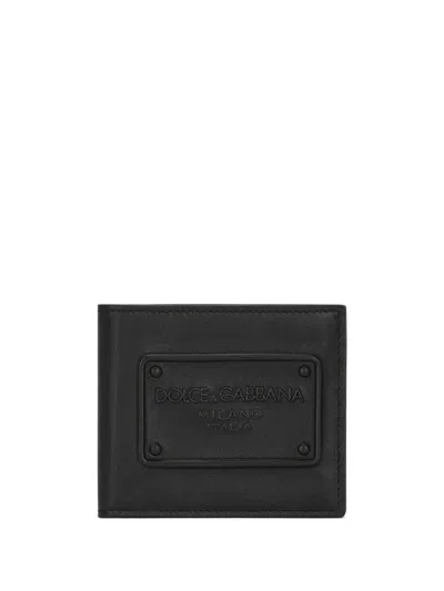 Dolce & Gabbana Leather Card Holder Color Black
