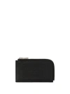 Dolce & Gabbana Logo-embossed Leather Wallet In Black