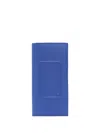 Dolce & Gabbana Logo-embossed Leather Wallet In Blue