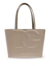 Dolce & Gabbana Logo-embossed Tote Bag In Neutrals
