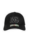 DOLCE & GABBANA DOLCE & GABBANA LOGO EMBROIDERED BASEBALL CAP