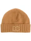 DOLCE & GABBANA LOGO-EMBROIDERED BEANIE