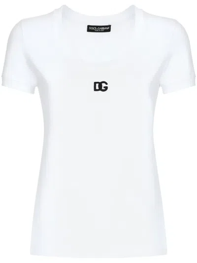 Dolce & Gabbana Logo T-shirt In White