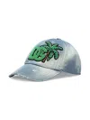 Dolce & Gabbana Logo-embroidered Cotton Cap In Blue