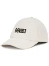 Dolce & Gabbana Logo-embroidered Cotton Cap In White