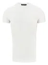 Dolce & Gabbana Crew Neck Cotton-blend T-shirt With Short Sleeves In White