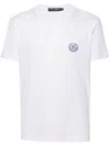 Dolce & Gabbana Short-sleeved T-shirt With Dg Embroidery In White