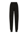 Dolce & Gabbana Jersey Jogging Pants With Cut-out In Black