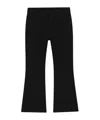 Dolce & Gabbana Logo-embroidered Flared Jeans In Black