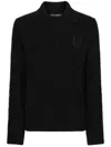 Dolce & Gabbana Poloshirt Mit Logo-stickerei In Grau