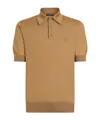 Dolce & Gabbana Logo-embroidered Polo Shirt In Nude
