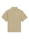 Dolce & Gabbana Logo-embroidered Shirt In Neutrals