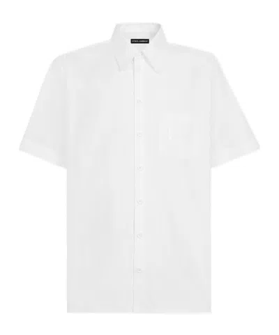 Dolce & Gabbana Drop-sleeve Shirt In White