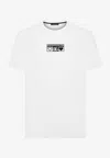 Dolce & Gabbana T-shirt Mit Logo-print In White
