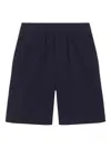 Dolce & Gabbana Logo-embroidered Shorts In Black