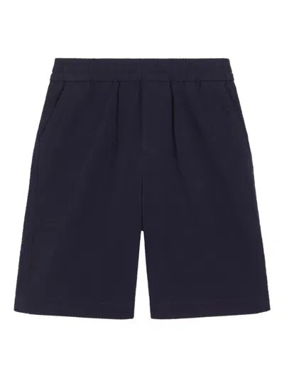 Dolce & Gabbana Kids' Logo-embroidered Shorts In Black