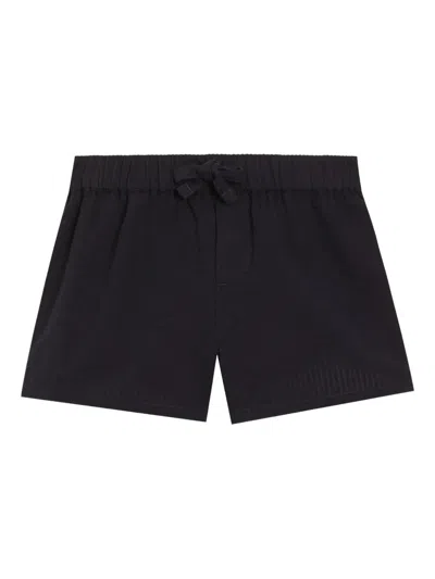 Dolce & Gabbana Babies' Logo-embroidered Shorts In Blue