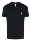 Dolce & Gabbana Tricolor Logo Stretch Cotton T-shirt