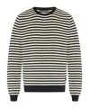 Dolce & Gabbana Jersey With Stripe Pattern In White