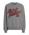 Dolce & Gabbana Jersey With Embroidery In Gray