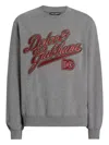 Dolce & Gabbana Jersey With Embroidery In Gray