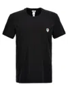 Dolce & Gabbana Crown And Laurel Patch Crewneck T-shirt In Black