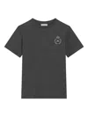 Dolce & Gabbana Logo-embroidered T-shirt In Black