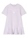 Dolce & Gabbana Cotton-blend Dress In Purple