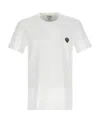 Dolce & Gabbana Logo-embroidered Short-sleeved T-shirt In White