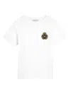 Dolce & Gabbana Logo-embroidered T-shirt In White